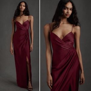NWT BHLDN Freya Gown Berry